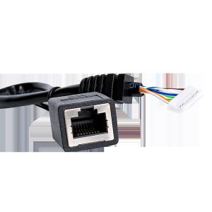 Quality Female Socket Rj45 Ethernet Cable 600Mm Length 8P8C Connector wholesale