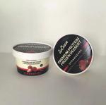 Disposable Bowls For Ice Cream With Cover , Paper Ice Cream Tubs Pe Coated