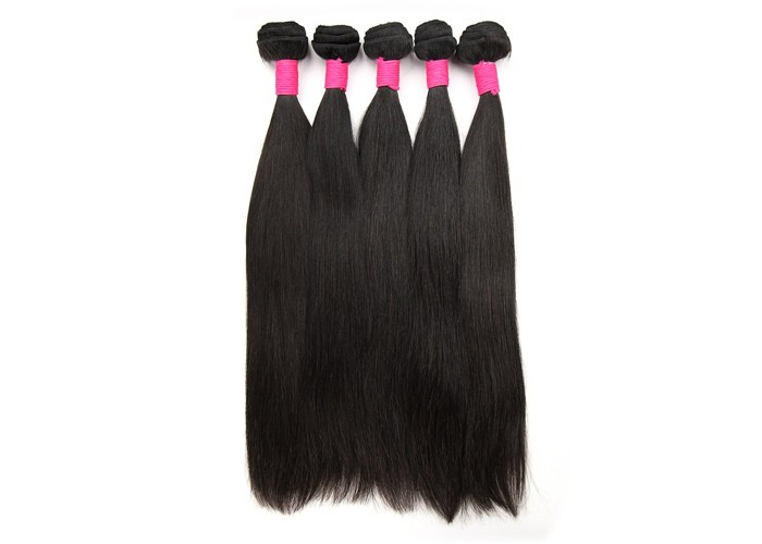 Black Grade 6A Virgin Hair Brazilian Human Hair Extension