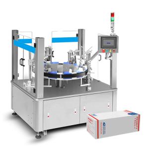Quality 0.5Mpa Vertical Cartoning Machine 380V 50Hz Semi Automatic Packing Machine wholesale