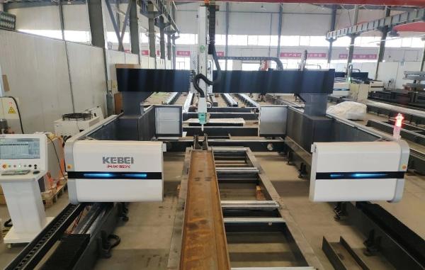 Powerful H Beam Laser Cutting Machine with 1000mm Max Cutting Width AC380V 50Hz