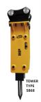 Tower Type Mini Excavator Jack Hammer 4-6 Ton For Komatsu Digger68