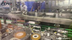 Quality High Quality Cookie Packing Line Electric Tin Seal Machine Biscuit Food Automatic Sealing Machines wholesale