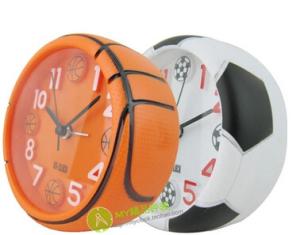 Quality New creative gift product sports basketball football alarm clock toy wholesale