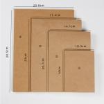 Business.Office.Gift.Promotion Black Card Notebook Notepad for Weekly Planning