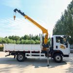 Factory Price hydraulic boom lift mini truck-mounted crane price