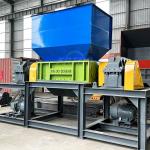 300-22000Kg/H Waste Glass Bottle Shredder Double Shaft Plastic Shredder Machine