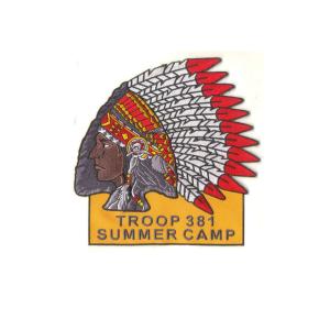 Quality Merrowed Iron On Embroidered Patches For Military Troop Events wholesale