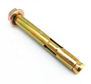 Quality Steel Material Hex Head Bolt Expansion Anchor Bolts 4.8 Grade ASME B18.6.3 wholesale