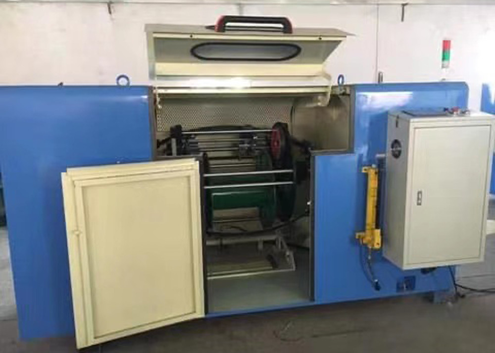 7*0.52 7*0.67mm Copper Bunching Machine Twisting Stranding Production Line