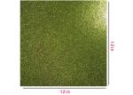 300g Green Glitter Paper , Scrapbooking Double Sided Glitter Cardstock