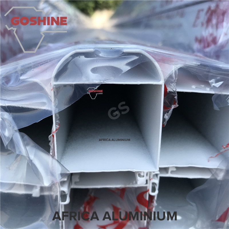 6063 T5 series powder coated aluminium profile for window and door