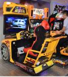 Speed Car Racing Arcade Machine Metal Material High Resolution With 42 " LCD