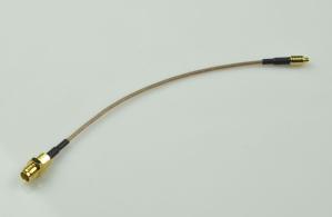 Quality Wireless Industries RF Cable Assembly SMA Female To Straight MMCX RG 178 Cable wholesale