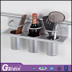 Quality 2015 aluminum alloy kitochen cabinet wall mounted spicy rack wholesale