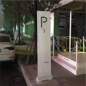 Quality Galvanized IP65 Directional Arrows Signs Wayfinding LED Pylon Sign wholesale
