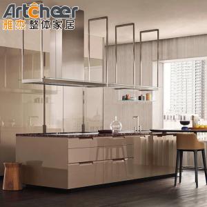 Quality Modern Design Itaily Kitchen Cabinets With Plywood Door Material And Drawer Slide Accessories wholesale
