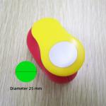 Customized Colorful 8-75mm Round Hole Punch DIY Mini Craft Paper Flower Punch