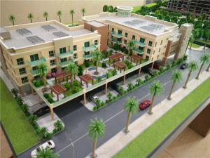 Quality Exhibition Use Mansion 3D Model With Interior Furniture 1 . 4 * 1 . 2M wholesale