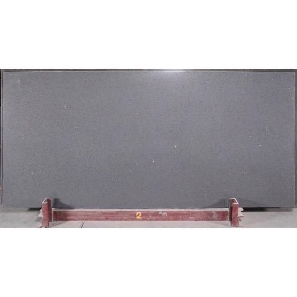 12MM Iron Grey Glass Quartz For Non Slippery Indoor Floor Tiles