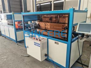 Quality Qingdao Port Plastic Pipe Extrusion Line with 1-20m/min Production Speed and 12 Months Guarantee Period wholesale