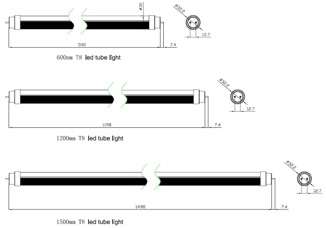 Intergated T8 LED Tube | G-T8 U series