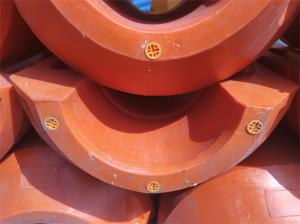 Quality Agricultural HDPE Pipe Floater with Hot Galvanised Connection wholesale