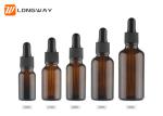 Essential Oil Drop Bottle Glass Amber Color for Oil Packaging