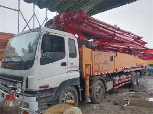 Quality Hbc Remote Control Used Concrete Trailer Pump Putzmeister 42m wholesale