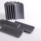 Quality General Window Motor Ferrite Magnets Black Segment ISO TS1694 wholesale