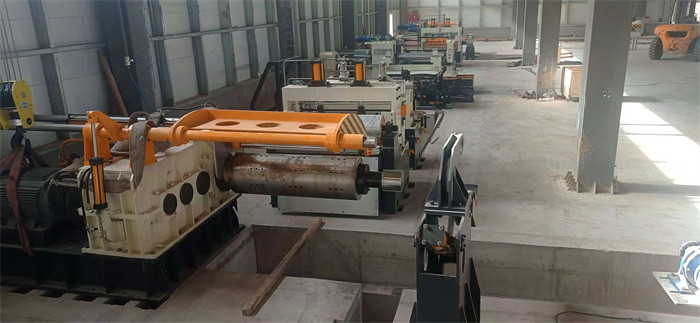 High Speed Precision Slitting Line High Precision Heavy Duty Steel Slitting Machine