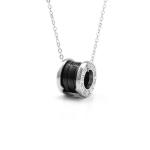 Gold stainless steel necklace, light luxury, niche high-end collarbone necklace,