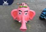 Children Ride On Motorized Mall Animal Scooter Battery Operated Pink CE RoHS NOA