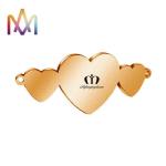 13x33MM Creative Brushed Finish SS304 Custom Engraving Charms