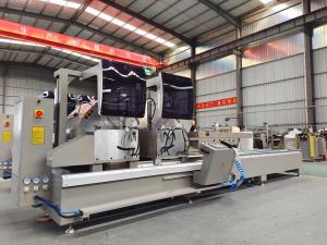 Quality 600 Saw Blade CNC Double Head Mitre Cutting Off Machine For Aluminium And PVC Window Door wholesale