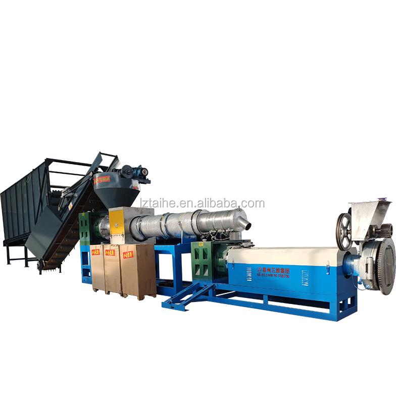 PP PE Plastic Film Recycling Granulator Machine of Plastic Extrusion Machine with 1