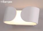 Indoor Up Down Aluminum Contemporary LED Wall Lights Lamp 6W For Bedroom