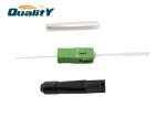 Quick Assembly SC / APC Optic Fiber Fast Connector Hot Melt Type / Fast