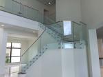 12mm Thickness Frameless Glass Railing For Apartment Balcony Side - Mounted