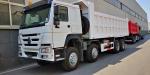 Sino Truck HOWO 8X4 Dump/Dumper/Tipper/Tipping Truck with Seats ≤5 Euro 3