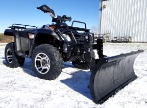 Quality 300cc 4X4 Water Cooled ATV Four Wheeler With Snow Plow wholesale