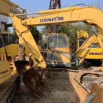 Excavating 7 tons of durable hydraulic track type PC Komatsu 70 second-hand