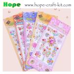 3D Acrylic Self Adhesive Diamond gem drill stickers Rhinestone Sheet for kids