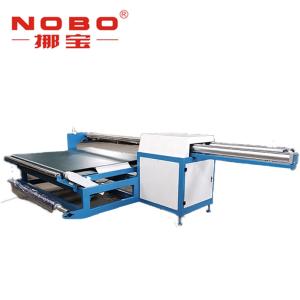 Quality NOBO Semi Auto Mattress Roll Packing Machine 380V 50HZ 2.25kw Single Spindle wholesale