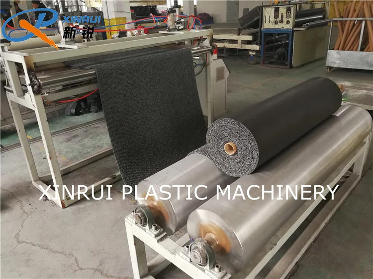 1220mm Foam Backing PVC Coil Door Mat Making Machine