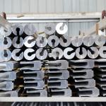 Aluminum 6063 Extrusion U Shaped Tube Aluminium U Channel Railing Profile