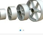 Casting Caster Parts Semi Steel Cast Iron Caster Wheel 4 5 6 8 Inch