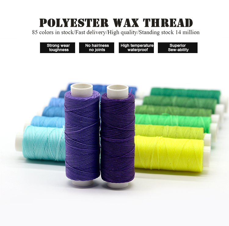 1MM Red MERCERIZED Wax Coated Polyester Sewing Thread for Macrame Jewelry Making