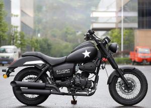 Quality Classic Design Road Cruiser Motorcycles , Cruiser Motorbikes 250CC With Harley Chopper wholesale