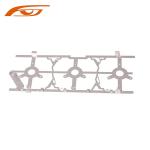 Brushed / Polished Stainless Steel Laser Cutting Parts Metal Laser Cutting